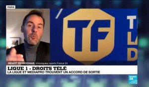 Droits TV de la Ligue 1: la page Mediapro est tournée, la balle dans le camp de Canal+