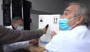 Les premières doses du vaccin contre le Covid-19 arrivent à l'hôpital Spallanzani de Rome