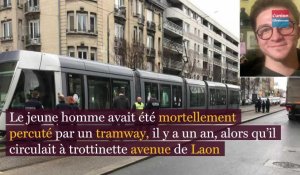 Une centaine de personnes à Reims pour l’hommage à Skander, mortellement percuté par un tramway