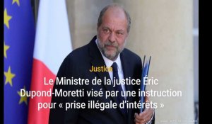 Le ministre de la justice Éric Dupond-Moretti visé par une information judiciaire