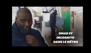 Omar Sy fait diversion comme Arsène Lupin dans le métro parisien