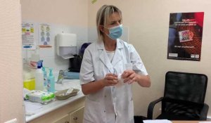 Vaccination des soignants contre le Covid-19 au centre hospitalier du Cateau-Cambrésis