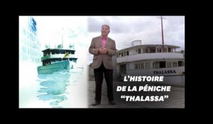 Pour "Thalassa", Georges Pernoud avait fait construire sa péniche sur-mesure