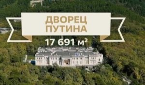 Navalny contre-attaque avec une enquête sur le "palais de Poutine"