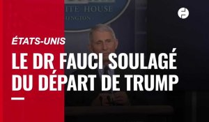 VIDÉO. États-Unis : le Dr Fauci, immunologue de la Maison-Blanche, soulagé de ne plus avoir à contredire le président