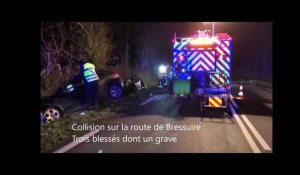 Accident de la circulation à Châtillon-sur-Thouet