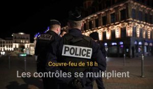 Lille : des contrôles du couvre-feu de 18 h