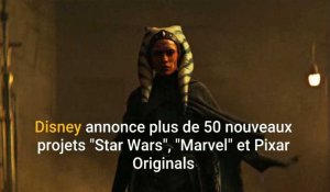 Disney + annonce plus de 50 nouveaux projets "Star Wars", "Marvel" et Pixar
