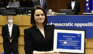 L'opposition bélarusse reçoit le prix Sakharov 2020