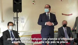 Villeneuve-Saint-germain : Le cours d'éducation civique du professeur François Hollande