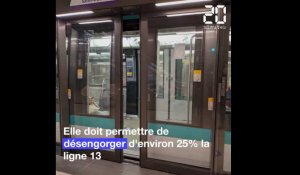 Paris: La station Porte de Clichy inaugurée