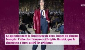 Camélia Jordana défend ses propos sur Catherine Deneuve et Brigitte Bardot