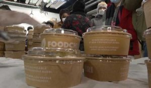 A Paris, l'association Linkee distribue de la nourriture aux étudiants précaires