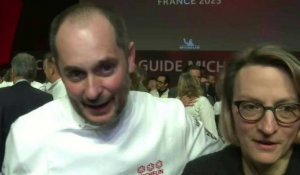 Alexandre Couillon, nouveau 3 étoiles au Michelin, "agréablement sonné"