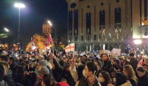 Géorgie: des milliers de participants à une manifestation anti-gouvernement à Tbilissi