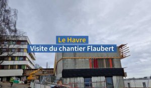 Site Flaubert au Havre : le gros œuvre de la nouvelle structure de psychiatrie et pédopsychiatrie est achevé
