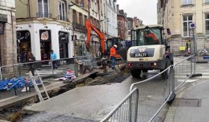 Arras : les commerçants inquiets de l’impact des travaux rue Delansorne