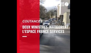 VIDÉO. Deux ministres inaugurent l'espace France services de Coutances