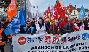 Nouvelle mobilisation contre la réforme des retraites à Saint-Quentin le samedi 11 mars 2023