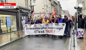 Réforme des retraites : plus de 900 défilent  pour la 4e fois dans les rues de Bayeux