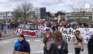 VIDEO. Grève du 7 mars à Lorient : c'est quoi la bande-son des manifestations ? 