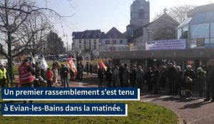 Chablais : des mobilisations et blocages contre la reforme des retraites