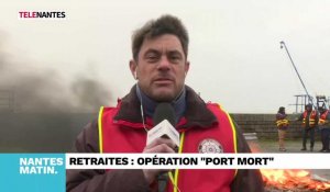 Journal de 8H45 : l'opération Port mort à Nantes St-Nazaire