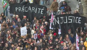 Retraites: départ de la manifestation parisienne