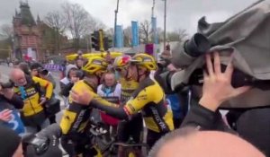 Gand-Wevelgem - Christophe Laporte devant Wout Van Aert... la domination de l'équipe Jumbo-Visma sur Gand-Wevelgem !