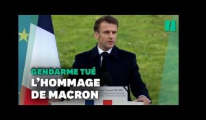 L’hommage d’Emmanuel Macron à Arnaud Blanc, le gendarme tué en Guyane