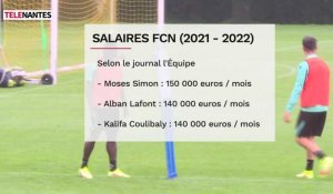 Le FC Nantes, 7e plus grosse masse salariale de Ligue 1
