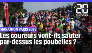 Marathon de Paris : Les coureurs vont-ils sauter par-dessus les poubelles ?