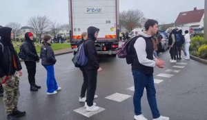 Nouvelle journée de mobilisation lycéenne à Calais