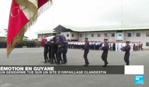 Guyane : hommage au gendarme tué lors d'une opération de lutte contre l'orpaillage clandestin