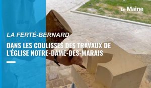 VIDEO. Dans les coulisses des travaux de l'église Notre-Dame-des-Marais