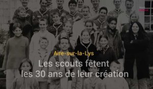 30 ans de scoutisme à Aire-sur-la-Lys