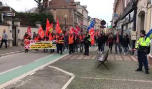 Manifestation contre la réforme des retraites à Romilly ce mardi