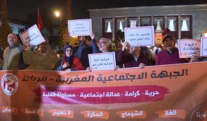 Maroc: manifestation à Rabat contre la cherté de la vie