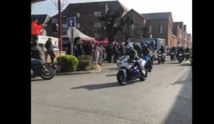 Environ 500 motards ont pris le départ à Avesnelles
