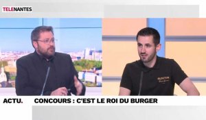 L'invité de Nantes Matin : il participe à la coupe de France du burger