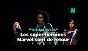 Les super-héroïnes Marvel réunies dans la première bande-annonce de « The Marvels »
