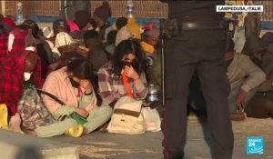 Italie : 600 migrants en détresse escortés jusqu'à Catane