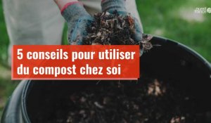 VIDEO. 5 conseils pour utiliser du compost chez soi
