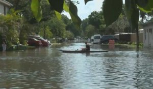 Floride: inondations à Fort Lauderdale après de fortes pluies
