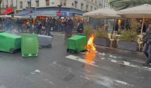 A Paris, des manifestants en colère contre la décision du Conseil constitutionnel