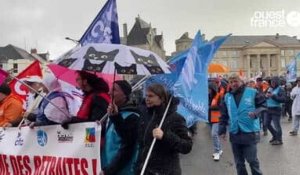 VIDÉO. Réforme des retraites : 2 100 manifestants dans l'Orne pour la 12e journée de mobilisation