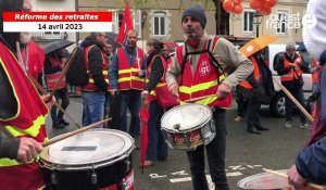 VIDÉO. À Laval, l’intersyndicale suspendue aux décisions des « sages » sur la réforme des retraites