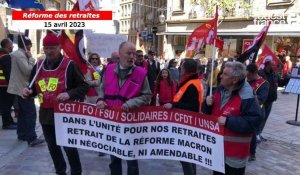À Saint-Malo, les 200 manifestants contre la réforme des retraites s’invitent Intra-muros 