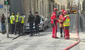 Marseille: les recherches de potentiels survivants continuent, images à la mi-journée