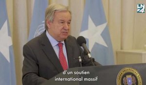 En Somalie, le chef de l'ONU "sonne l'alarme" et demande un "soutien international massif"